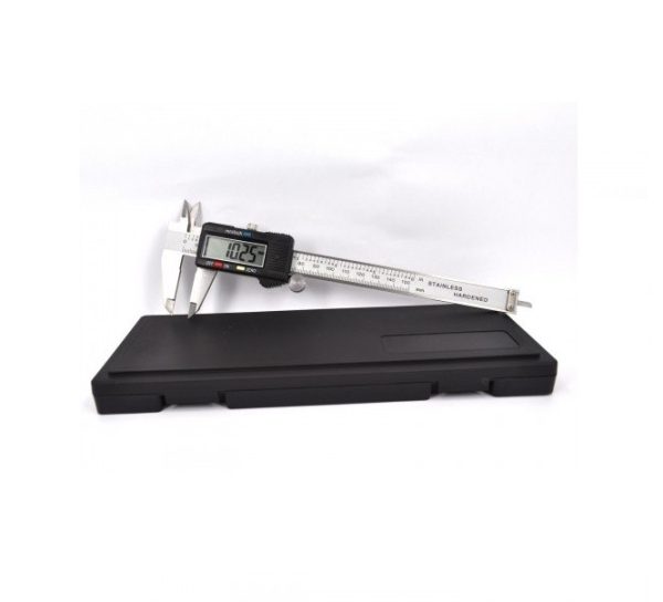 LCD Electronic Digital Gauge Stainless Vernier Caliper 150mm 6 inch Micrometer