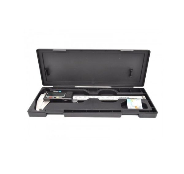 LCD Electronic Digital Gauge Stainless Vernier Caliper 150mm 6 inch Micrometer