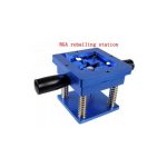 Reballing BGA Station with Handle 90mm x 90mm Stencils Template Holder Jig