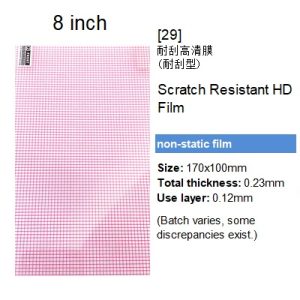 8 inch PET TPU Screen Protective Film Explosion-proof Privacy Matte for Laser Cutting Machine - Image 7