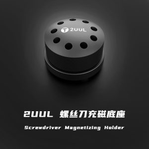 Multifunctional Aluminum Alloy 9-Hole Screwdriver Storage Rack For Mobile Phone Repair Tool Screwdriver Rotating
