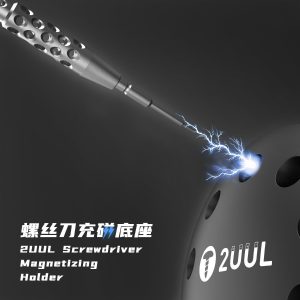 Multifunctional Aluminum Alloy 9-Hole Screwdriver Storage Rack For Mobile Phone Repair Tool Screwdriver Rotating