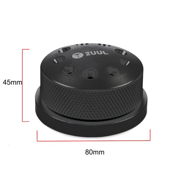 Multifunctional Aluminum Alloy 9-Hole Screwdriver Storage Rack For Mobile Phone Repair Tool Screwdriver Rotating