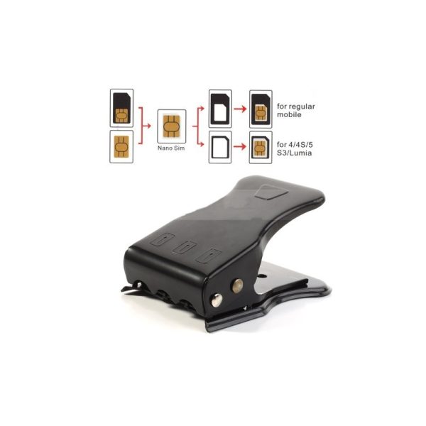 3022 Universal 3 in 1 Sim/ Micro Sim/ Nano Sim Card Cutter