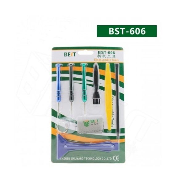 BEST BST-606 9-in-1 Professional Repairing Tool Kit for iphone 4G 4S 5G 5S