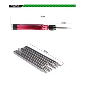6 in 1 Muti-function Screwdriver Set for iPhone Samsung /BEST BST-889 A/B/C