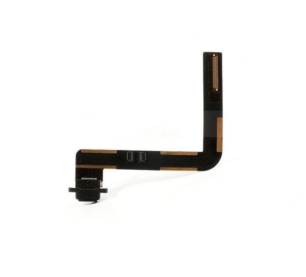 Charging Port Connector Flex Cable Replacement for iPad Air – Black