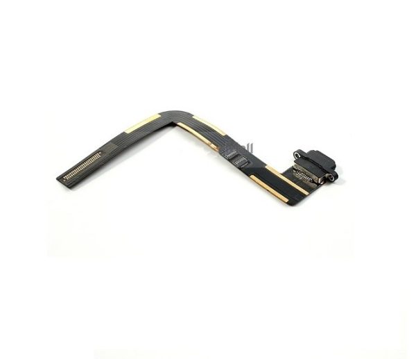 Charging Port Connector Flex Cable Replacement for iPad Air – Black