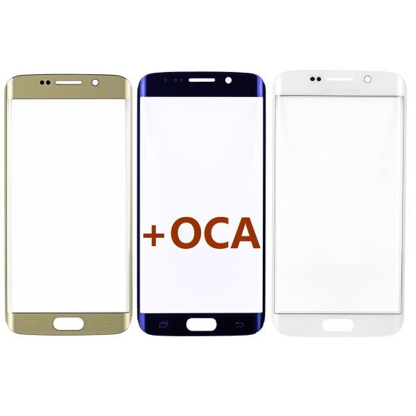 3464u5685413543534y64yu5_oca Front Outer Screen Glass Lens with pre-installed OCA for Samsung Galaxy S6 Edge