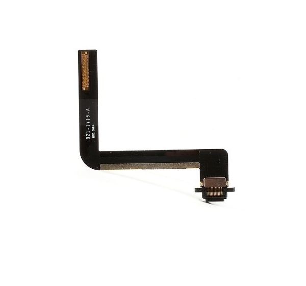 Charging Port Connector Flex Cable Replacement for iPad Air – Black