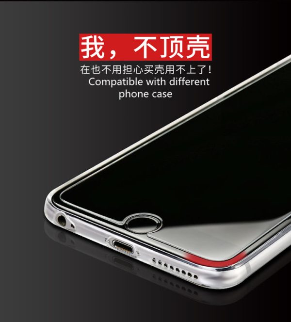Non-Full Coverage HD Tempered GLass Arc Edge 0.26mm For iPhone 5-11ProMax