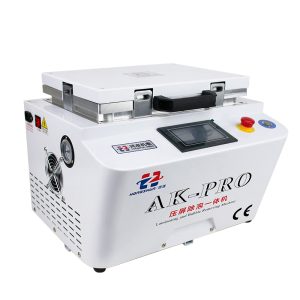 Auto-Lock 2 in 1 AK PRO OCA Vacuum Laminating Machine built-in Vacuum pump and Air Compressor - Image 16