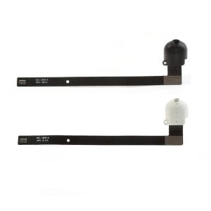 Audio Earphone Jack Flex Cable Ribbon Part for iPad Air – White / Black