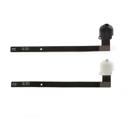 Audio Earphone Jack Flex Cable Ribbon Part for iPad Air – White / Black