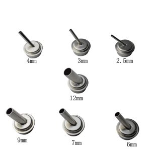 45 Degree Bent Curved & Straight Heat Nozzle BGA Hot Air Gun Nozzles For Quick 861DW Soldering Station - Image 3
