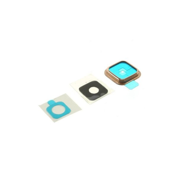 5259 Camera Lens & Bezel & Sticker Repair Part for Samsung Galaxy S5 – Gold
