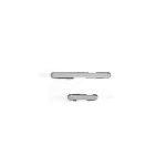 Silver Volume Button Key + Power Button Key for Samsung Galaxy Note 2 I317 AT&T