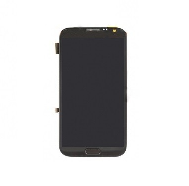 5532 For samsung Galaxy Note II N7100 Full Screen Assembly with Bezel -Gray