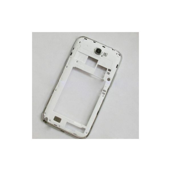 5562 Middle Cover with Side Keys For samsung Galaxy Note II N7100-White