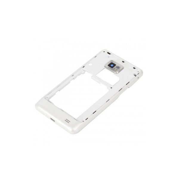 White Mid Frame For samsung I9100 Galaxy S II