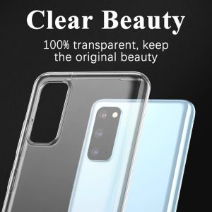 Transparent Clear Phone Case Silicone Soft Tpu Cover for Samsung A Series