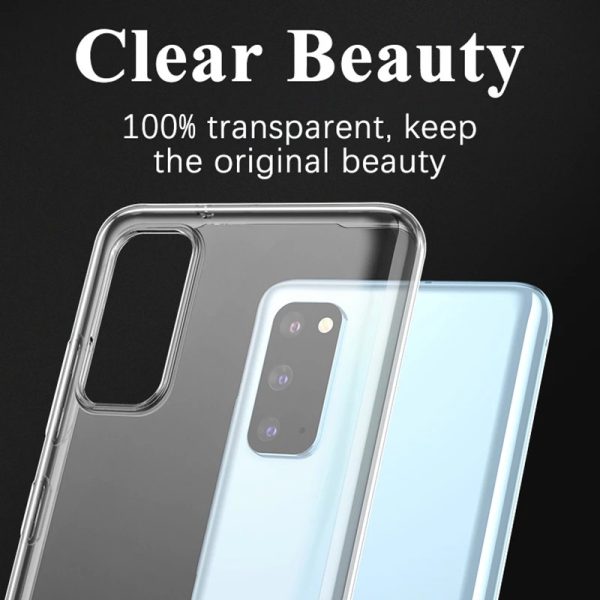 Transparent Clear Phone Case Silicone Soft Tpu Cover for Samsung A Series