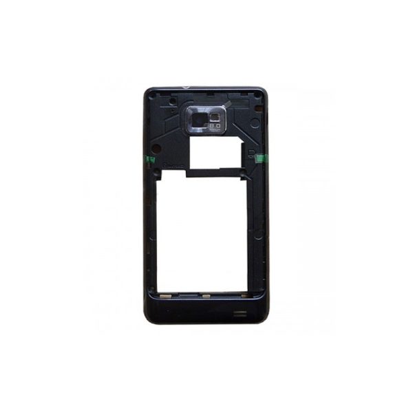 6459 Middle Cover for Samsung I9105 Galaxy S II Plus -Black
