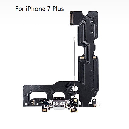 7pweicha Dock Connector Charging Port Flex Cable Replacement for iPhone 7 / 7 Plus