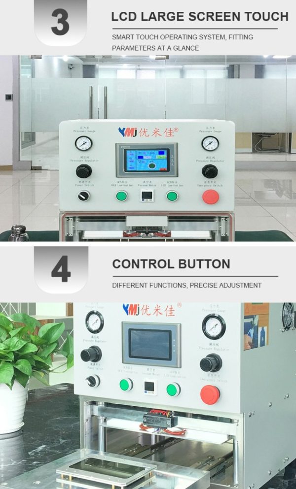 YMJ-TTH-100 13 inch Vacuum OCA Laminating Machine for Lcd Repair and Glass Change Repair RepaIr Tools