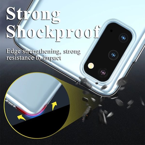 Transparent Clear Phone Case Silicone Soft Tpu Cover for Samsung A Series