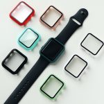 PC Shell with Tempered Glass iWatch Case