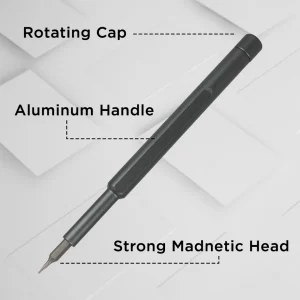 63 in 1 Magnetic Precision Screwdriver Set Kit Professional Repair Tools for Phone PC Electronics Computer with Torx Hex Bits - Image 4