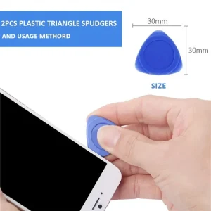 8 In 1 Mobile Phone Repair Metal Spudger Prying Tool Kits Opening Repair for iPhone Samsung Smartphone Laptop Tablet Hand Tools - Image 5