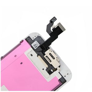 Complete LCD Screen Assembly with Bezel for iPhone 6 (4.7inch) - White / Black - Image 8