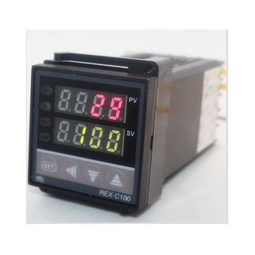 Dual Digital PID Temperature Controller Control Rex-C100 4Digits LED Display Thermostat