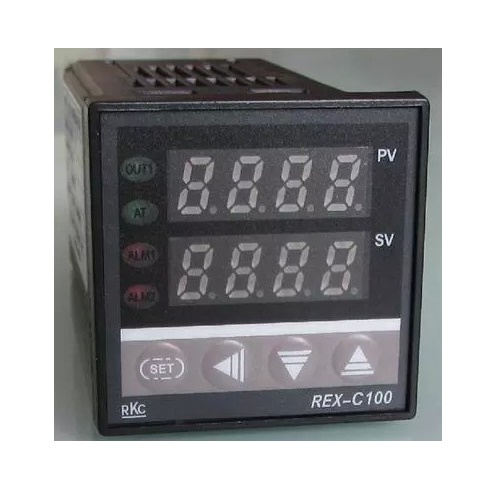_20150729160053 Dual Digital PID Temperature Controller Control Rex-C100 4Digits LED Display Thermostat