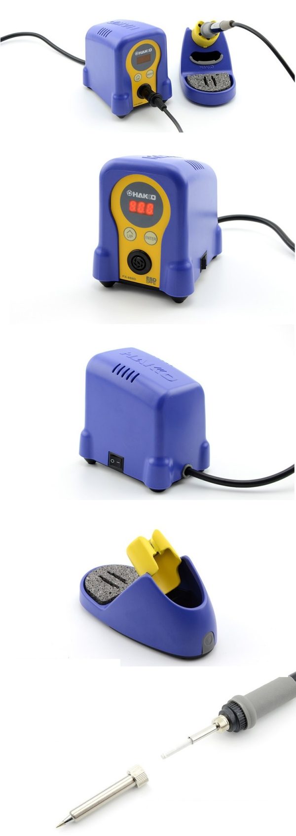 Hakko FX888D ESD-Safe Soldering Station Soldering Iron – 220V