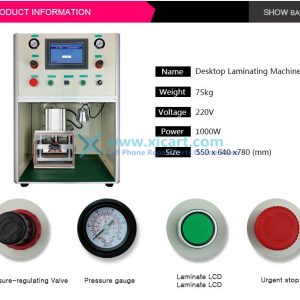 YMJ Vacuum OCA Laminating Machine Internal Clean Space
