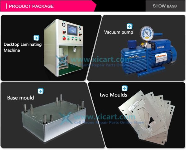 YMJ Vacuum OCA Laminating Machine Internal Clean Space