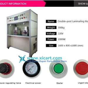 YMJ Vacuum OCA Lamination Machine with Clean Room for LCD Touch Screen Glass Refurbishing (Double station)