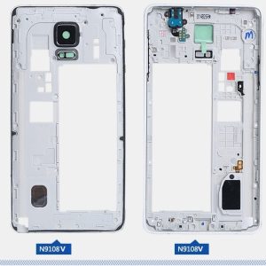 Middle Frame Housing With Rear Camera Lens Replacement For Samsung Galaxy Note 4 N9100 N9106W N9108V N9109W N910F/U - Image 7