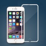 Full Coverage Tempered GLass 3D Metal Edge For iPhone 6-8Plus (Colorful Titanium Metal Edge)