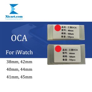 50pcs - OCA Film Optical Clear Adhesive Double-side Sticker for iWatch Series # 38mm 40mm 42mm 44mm 41mm 45mm 49mm - Image 4