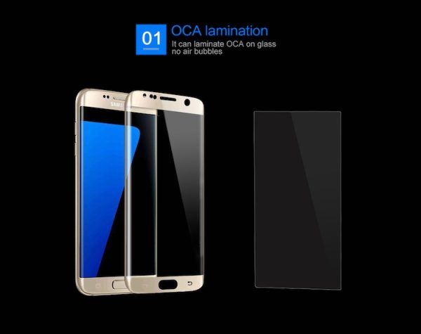OCA Film Installation and Laminating Mold for Samsung S6 Edge / S6 Edge Plus / S7 Edge / S8 / S8 Plus / Note8 /S9 / S9 Plus