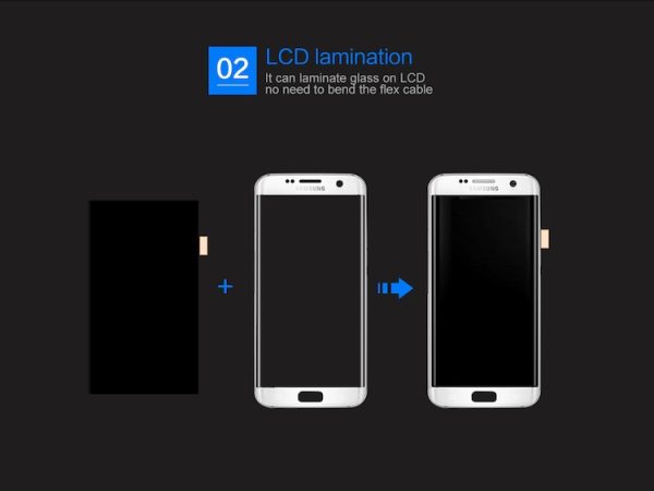 OCA Film Installation and Laminating Mold for Samsung S6 Edge / S6 Edge Plus / S7 Edge / S8 / S8 Plus / Note8 /S9 / S9 Plus