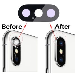 2PCS/SET Rear Camera Glass Lens for iPhone 6 6s 6Plus 6sPlus 7 7Plus 8 8 Plus X XR XS XS Max