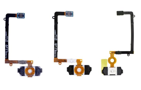 Home Button Flex Cable for Samsung Galaxy S6 Edge G925-White /Black /Gold