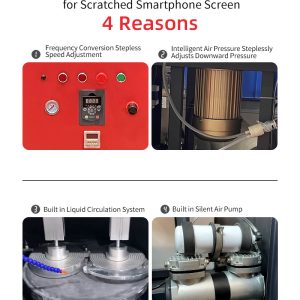 TBK-938 Intelligent Polishing Machine 4 slots for Smartphone Screen Scratches-Removing - Image 5