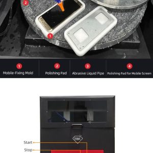 TBK-938 Intelligent Polishing Machine 4 slots for Smartphone Screen Scratches-Removing - Image 6