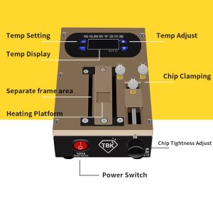 2017 Newest 2 in 1 iPhone frame & motherboard Chip Heater with Holder #TBK-278 - Image 6